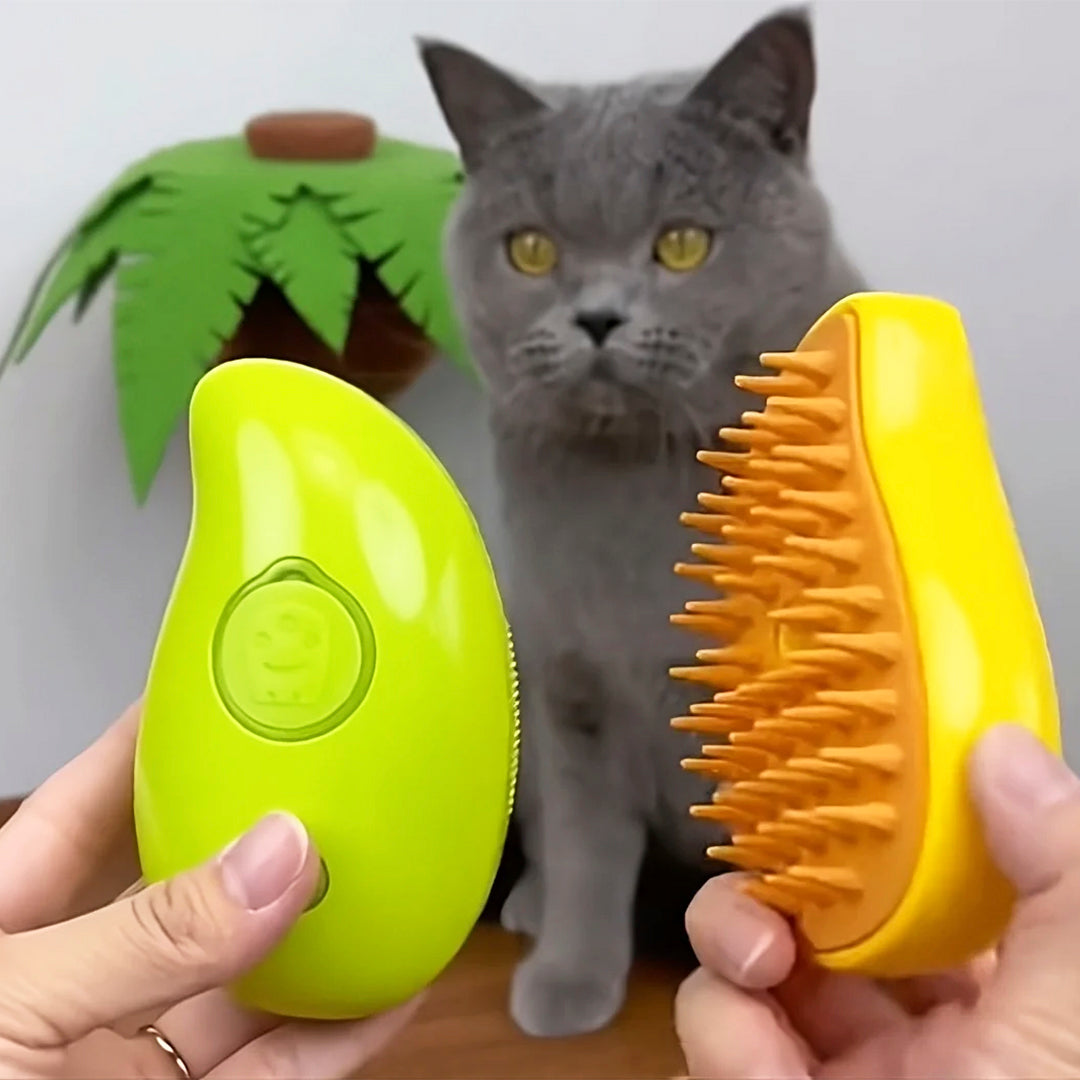 FurBliss™ Steamy Cat Brush