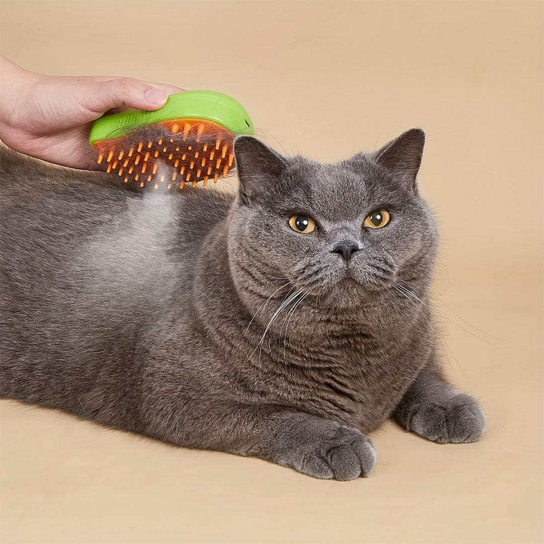 FurBliss™ Steamy Cat Brush