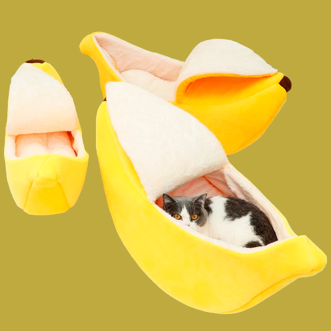 BananaCat™ Cozy Cat Bed