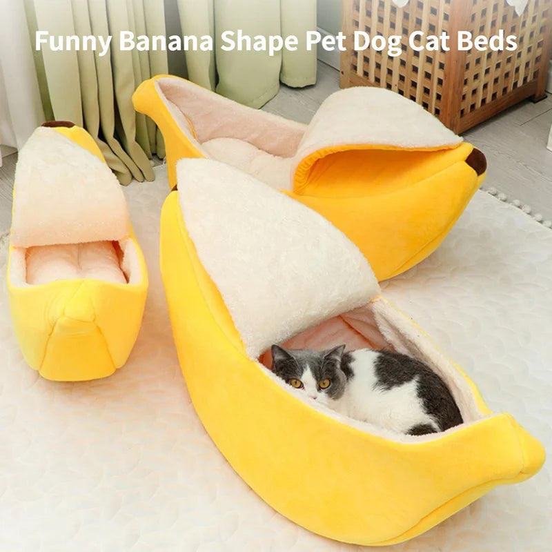 BananaCat™ Cozy Cat Bed