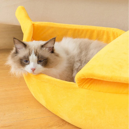 BananaCat™ Cozy Cat Bed