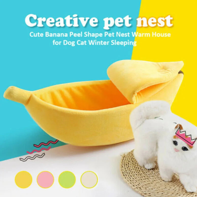 BananaCat™ Cozy Cat Bed