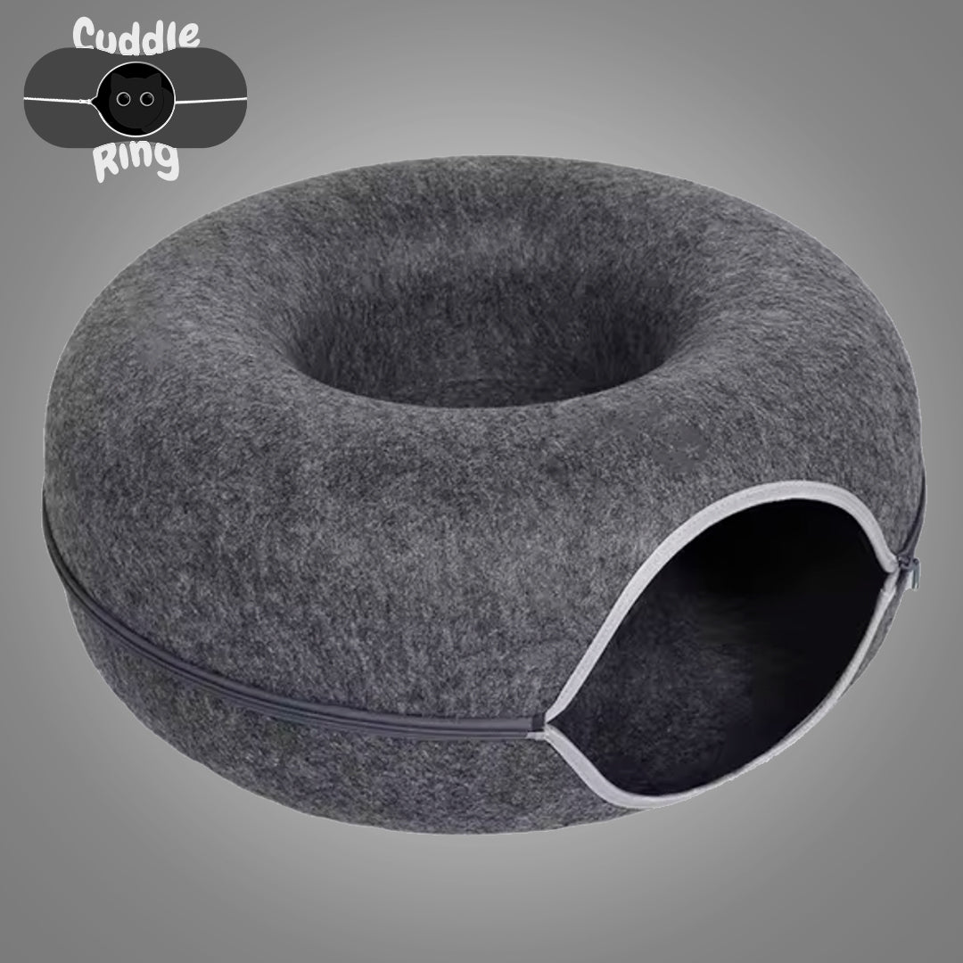 CuddleRing™ Cat Cave Bed