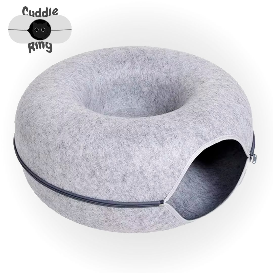 CuddleRing™ Cat Cave Bed