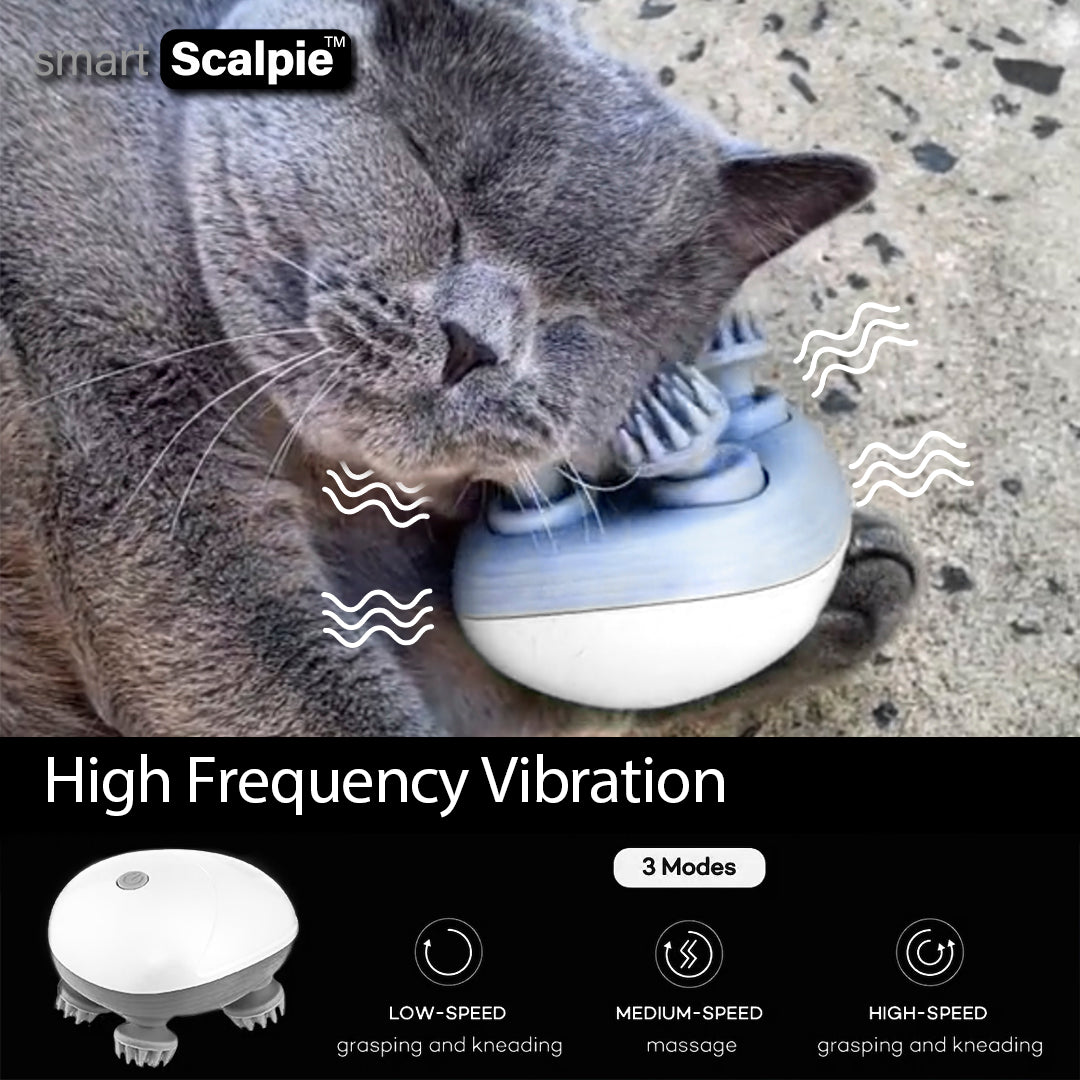 SmartScalpie™ Electric Cat Massager